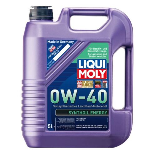 Ulei motor LIQUI MOLY Synthoil Energy 0W40 5L