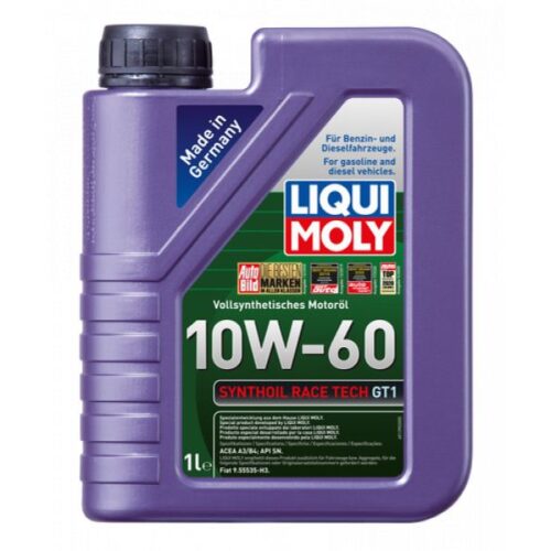 Ulei motor LIQUI MOLY Synthoil Race Tech GT1 10W-60 1L