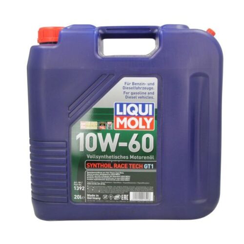 Ulei motor LIQUI MOLY Synthoil Race Tech GT1 10W60 20L