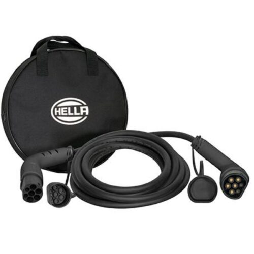 Cablu Electric Incarcare Auto Hella, Type 2,3,7kW,20A, 480V,4m