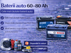 Baterii Auto 60–80 Ah