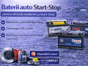 Baterii Auto Start-Stop (EFB & AGM)