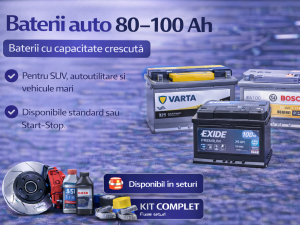 Baterii Auto 80–100 Ah