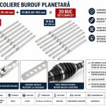 Set coliere burduf planetara universale 20 buc 20-104 mm