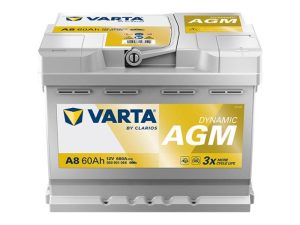 Baterie Auto VARTA AGM Start-Stop 12V 60Ah 680A R+