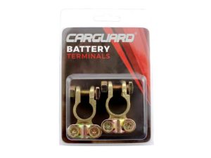 Set Borne Baterie Auto Universale CarGuard din Cupru – Cleme Acumulator Auto Pozitiv și Negativ Premium
