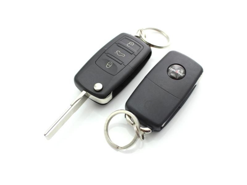 Sistem alarmă auto CarGuard cu telecomandă și senzor șoc reglabil 2 zone
