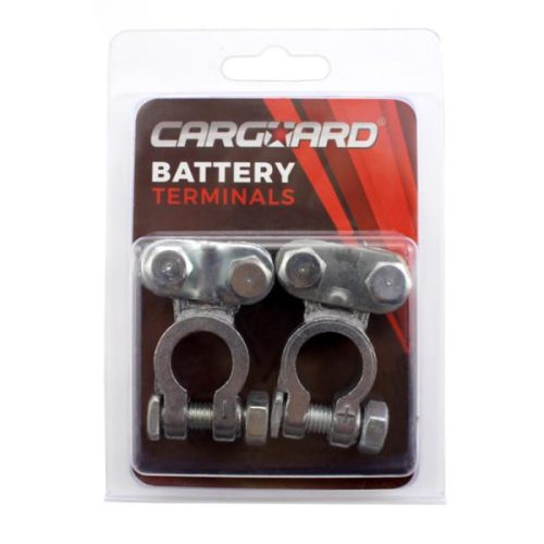 Set Borne Baterie Auto Universale CarGuard din Aluminiu – Cleme Acumulator Auto Pozitiv și Negativ