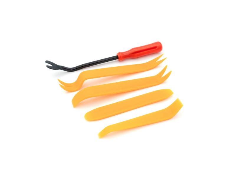 Set 620 Cleme Plastic Auto + 5 Unelte CarGuard – Kit Profesional pentru Fixare Panouri, Tapițerie și Elemente Caroserie