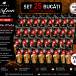 Set 25 Odorizante Auto Paloma Parfum Anti-Tabac 5ml – Pachet Profesional pentru Neutralizarea Mirosului de Tutun și Prospețime de Lungă Durată