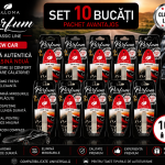 Set 10 Odorizante Auto Paloma Parfum New Car 5ml – Aromă Autentică de Mașină Nouă și Prospețime de Lungă Durată