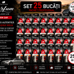 Set 25 Odorizante Auto Paloma Parfum New Car 5ml – Pachet Profesional cu Aromă de Mașină Nouă și Persistență Îndelungată. 